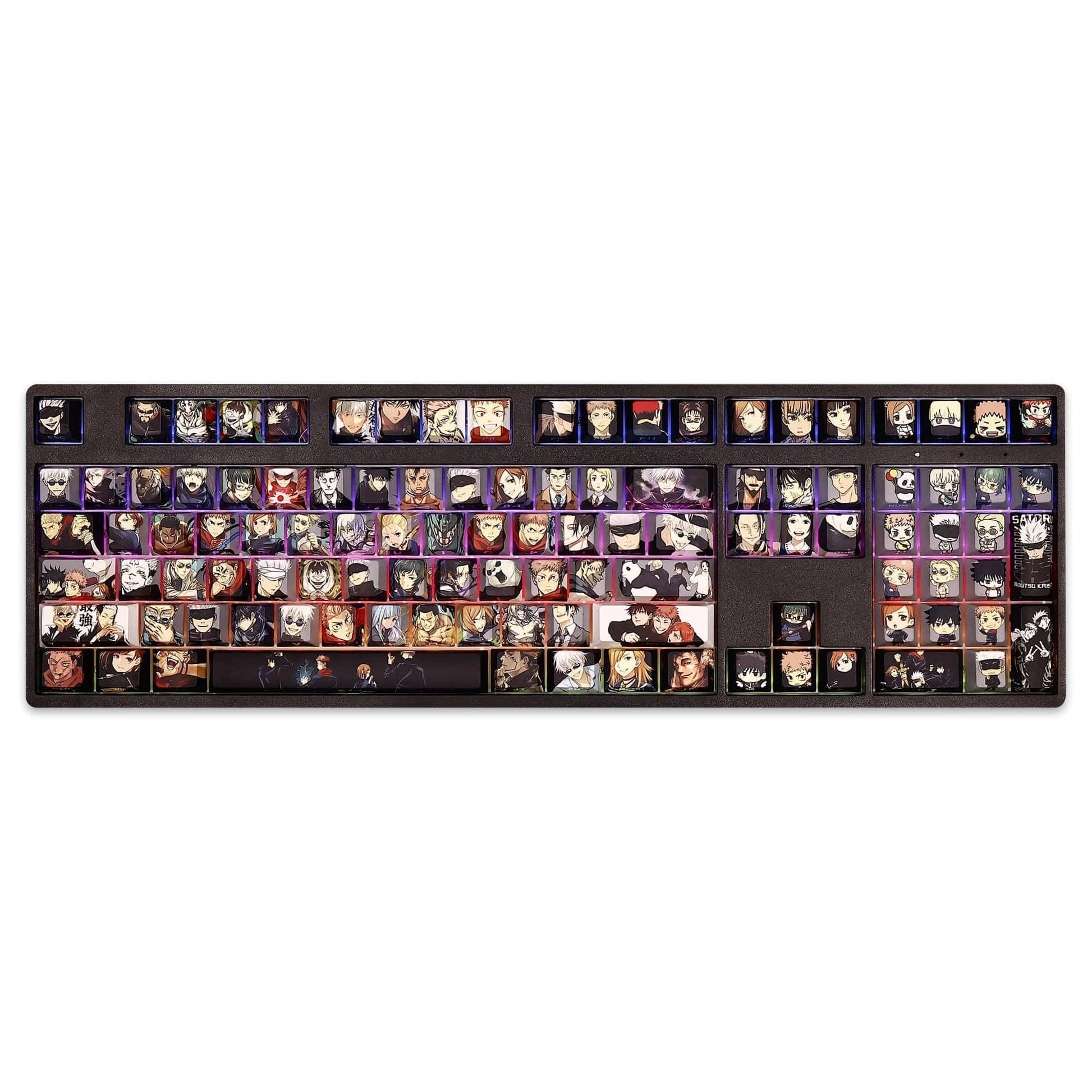 My Anime Keycaps Complete Set Jujutsu Kaisen: Faces Keycap Set