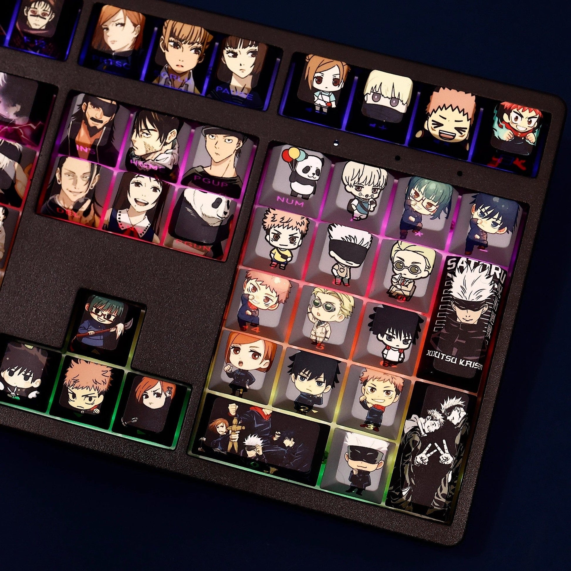 My Anime Keycaps Complete Set Jujutsu Kaisen: Faces Keycap Set