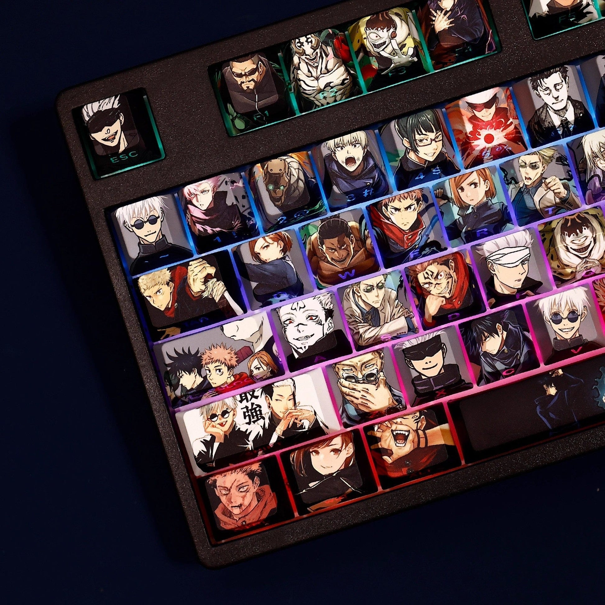 My Anime Keycaps Complete Set Jujutsu Kaisen: Faces Keycap Set