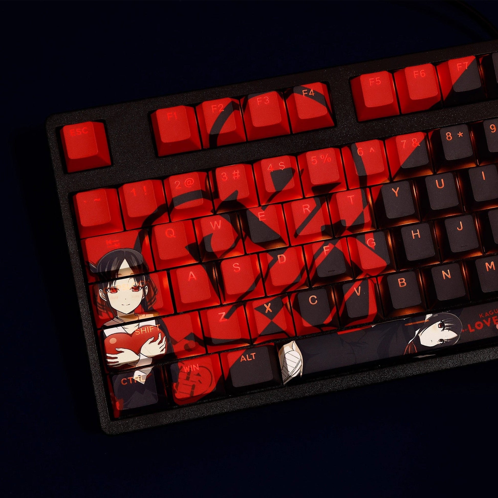 My Anime Keycaps Complete Set Kaguya-sama: Kaguya Shinomiya Backlit Keycap Set