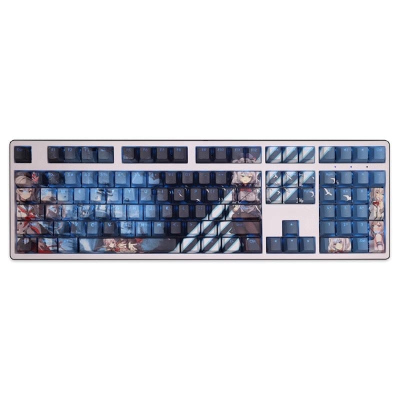 My Anime Keycaps Complete Set KanColle: Kashima Backlit Keycap Set