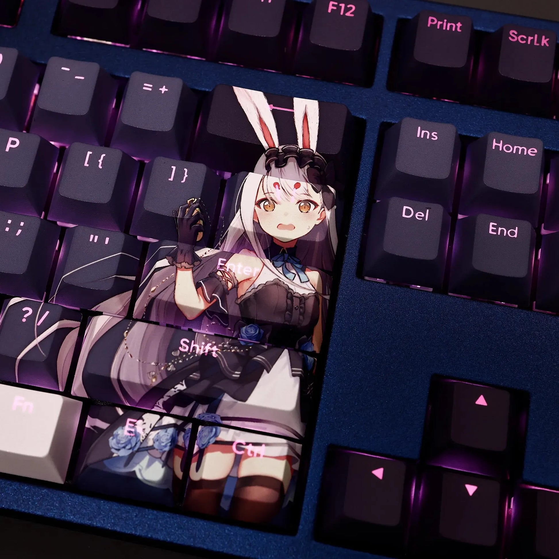 My Anime Keycaps Complete Set KanColle: Shimakaze Backlit Keycap Set