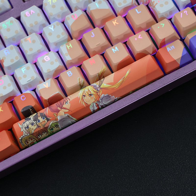 My Anime Keycaps Complete Set Miss Kobayashi's Dragon Maid: Backlit Keycap Set