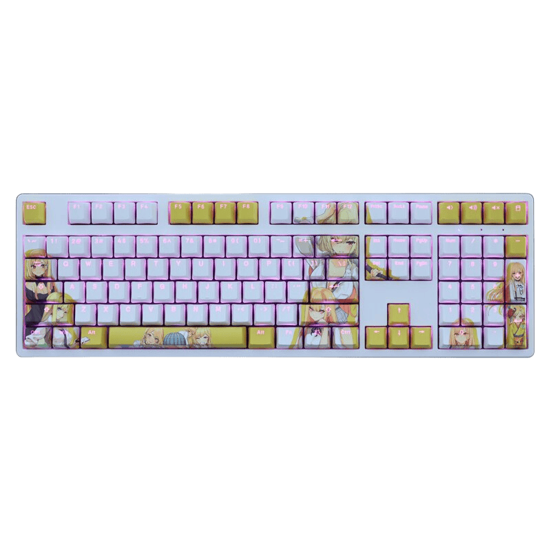My Anime Keycaps Complete Set My Dress-Up Darling: Marin Kitagawa Backlit Keycap Set