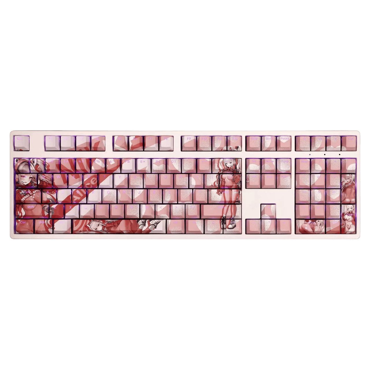 My Anime Keycaps Complete Set Nikke: Alice Backlit Keycap Set