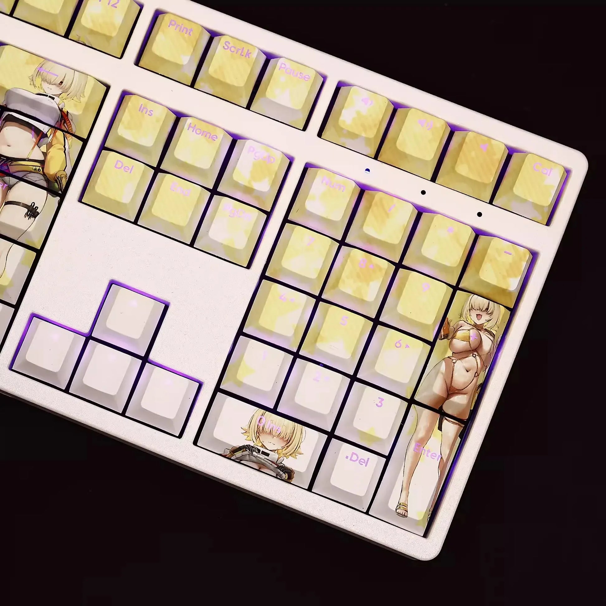 My Anime Keycaps Complete Set Nikke: Elegg Backlit Keycap Set
