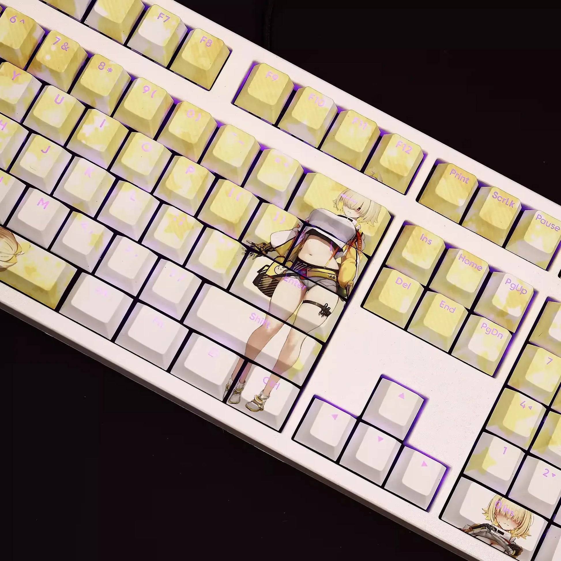 My Anime Keycaps Complete Set Nikke: Elegg Backlit Keycap Set