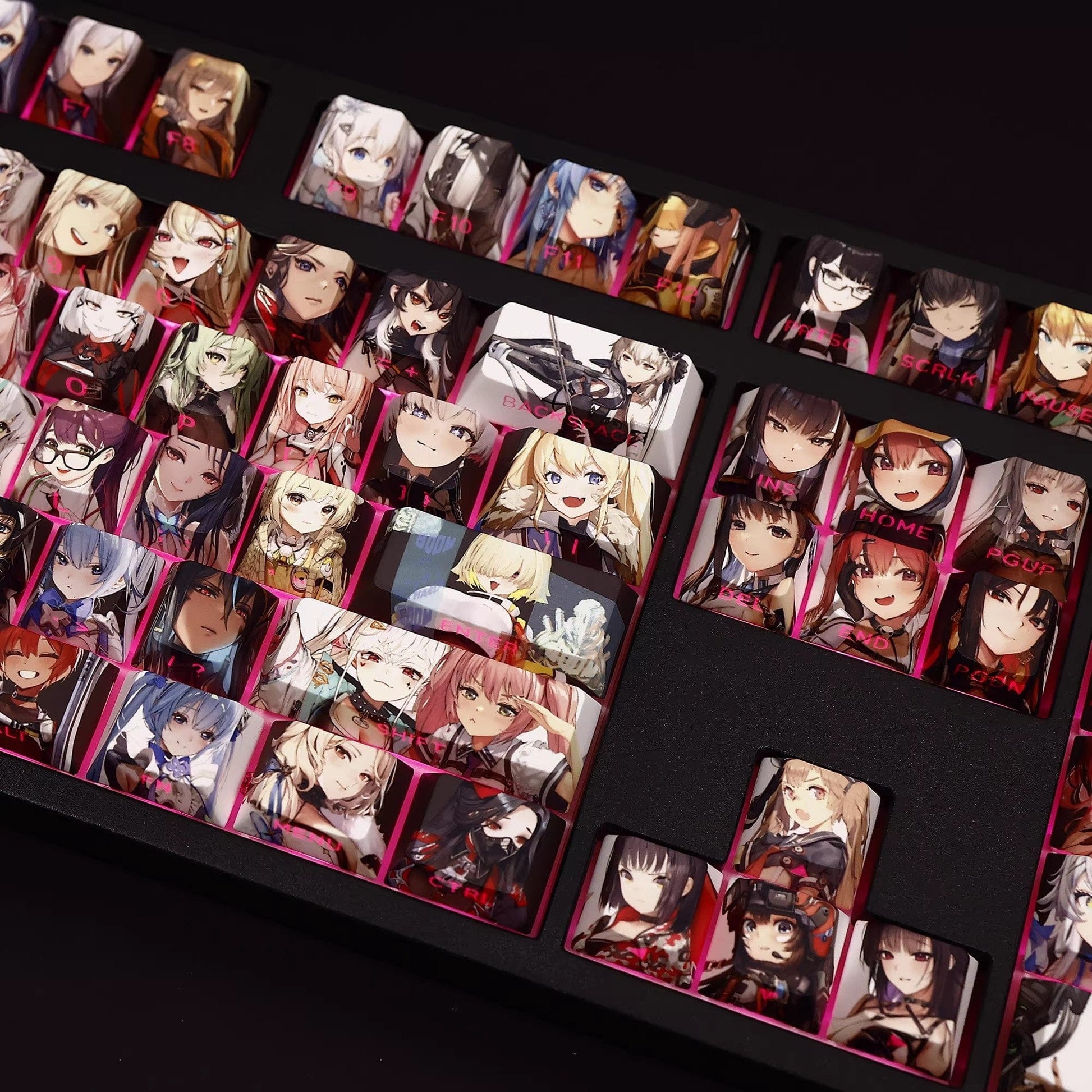 My Anime Keycaps Complete Set Nikke: Faces Keycap Set