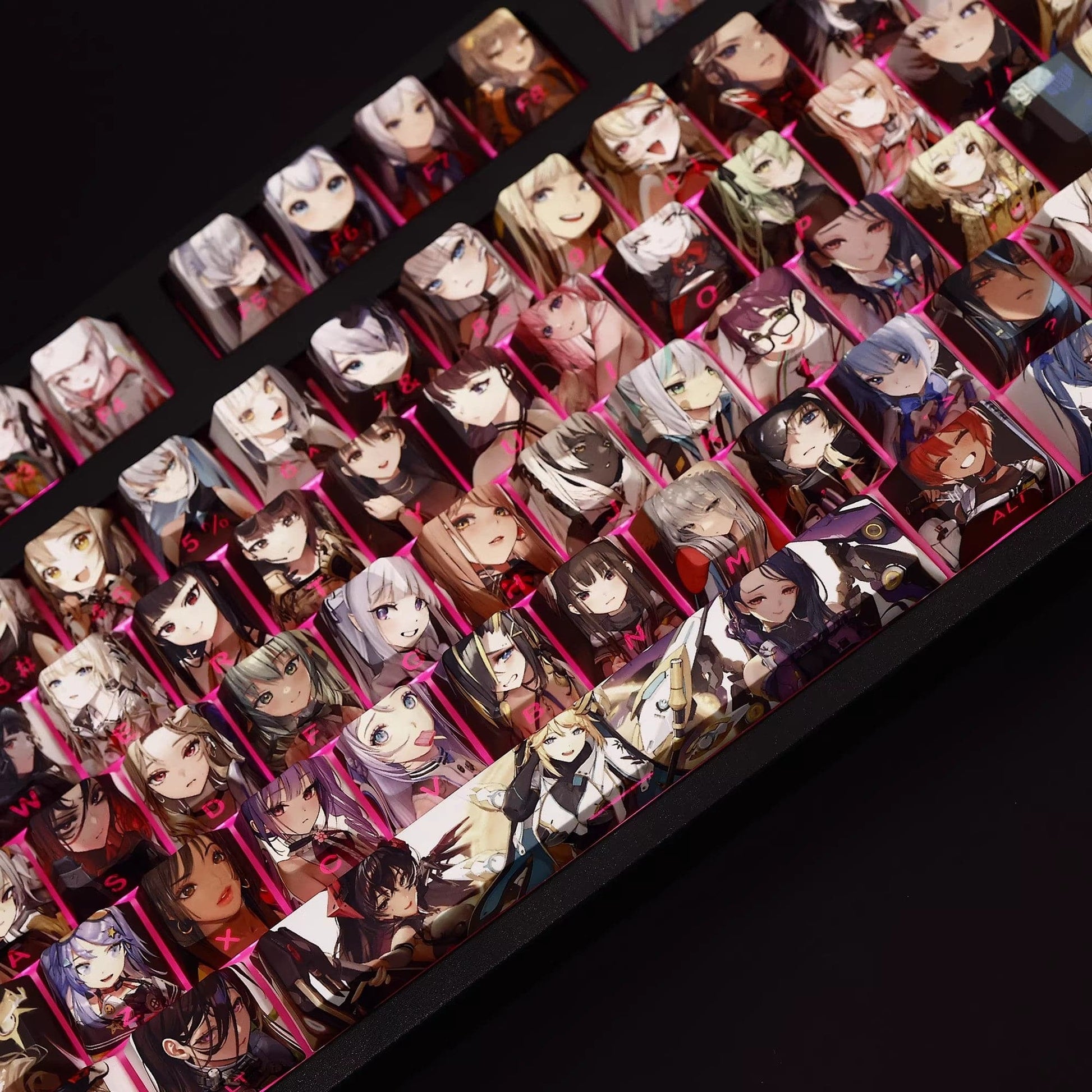 My Anime Keycaps Complete Set Nikke: Faces Keycap Set