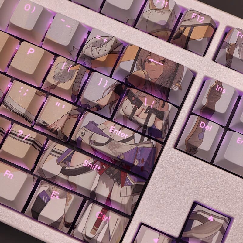My Anime Keycaps Complete Set Nikke: Goddess Of Victory Backlit Keycap Set