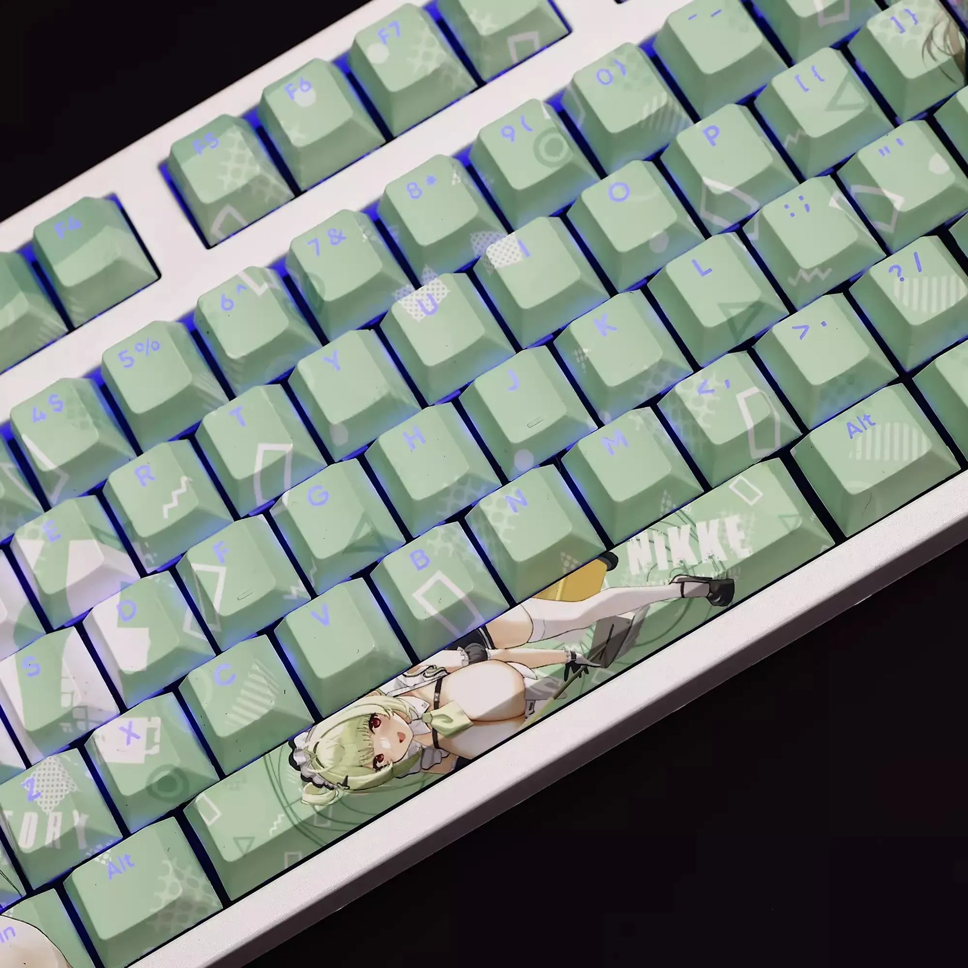 My Anime Keycaps Complete Set Nikke: Soda Backlit Keycap Set
