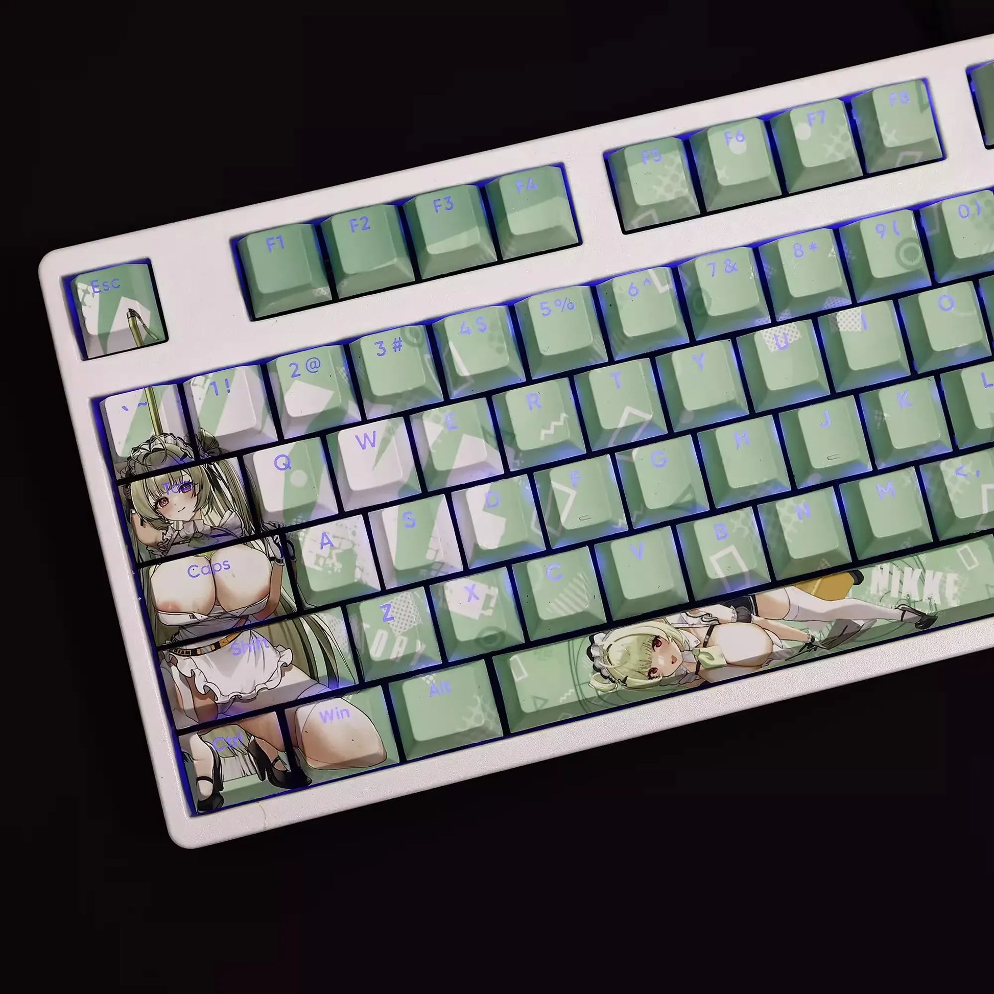 My Anime Keycaps Complete Set Nikke: Soda Backlit Keycap Set