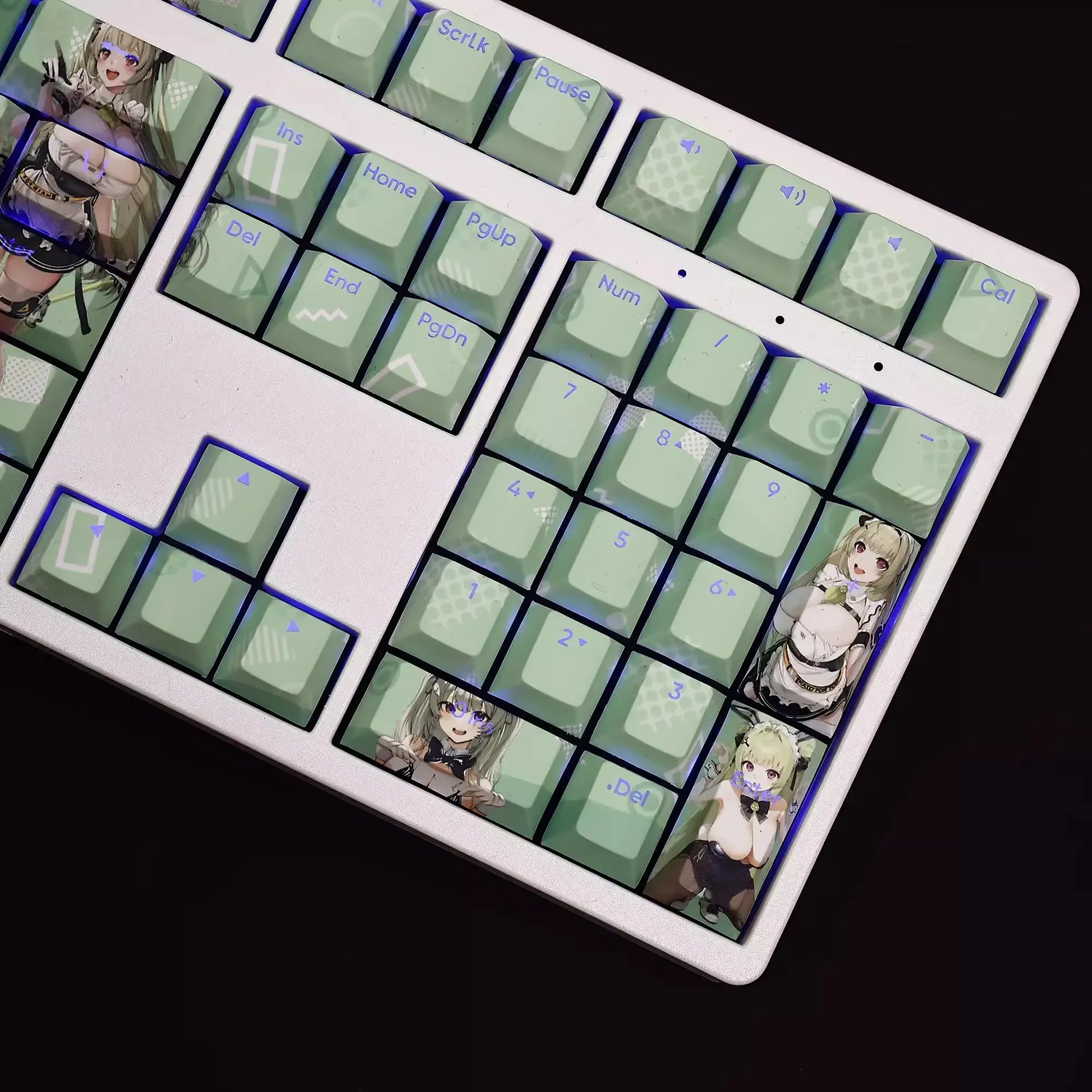 My Anime Keycaps Complete Set Nikke: Soda Backlit Keycap Set