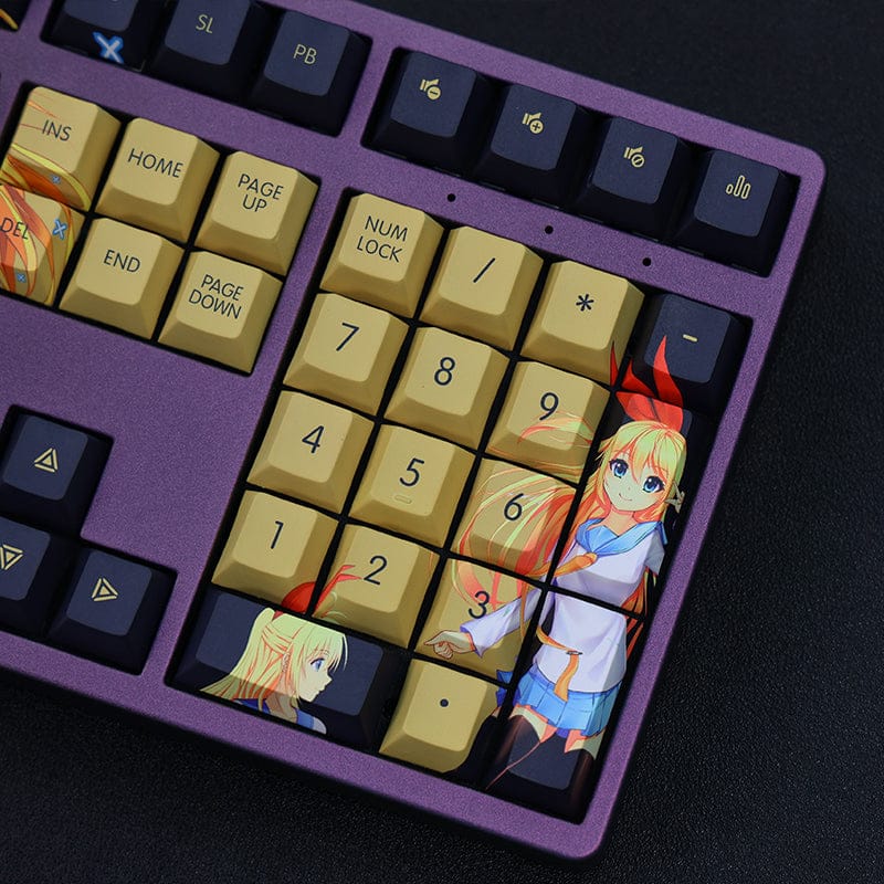 My Anime Keycaps Complete Set Nisekoi: Chitoge Kirisaki Keycap Set