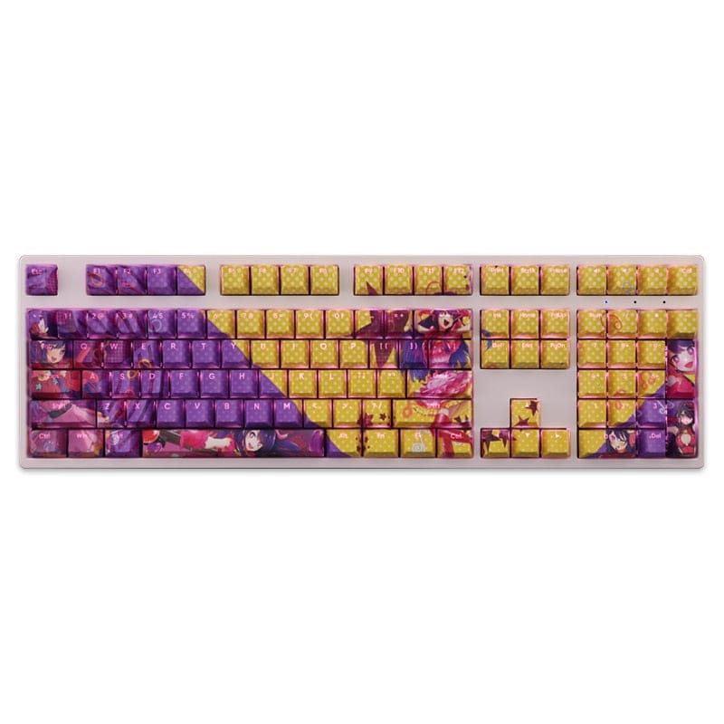 My Anime Keycaps Complete Set Oshi no Ko: Ai Hoshino Backlit Keycap Set