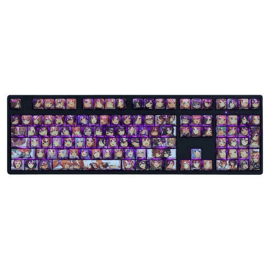 My Anime Keycaps Complete Set Pretty Derby: Backlit Keycap Set