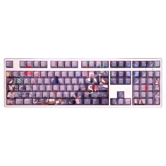 My Anime Keycaps Complete Set Pretty Derby: Rice Shower Backlit Keycap Set