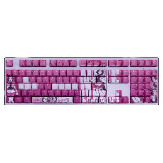 My Anime Keycaps Complete Set Pretty Derby: Special Week Backlit Keycap Set