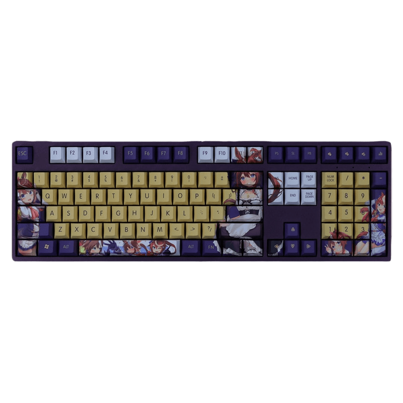 My Anime Keycaps Complete Set Pretty Derby: Tokai Teio Keycap Set