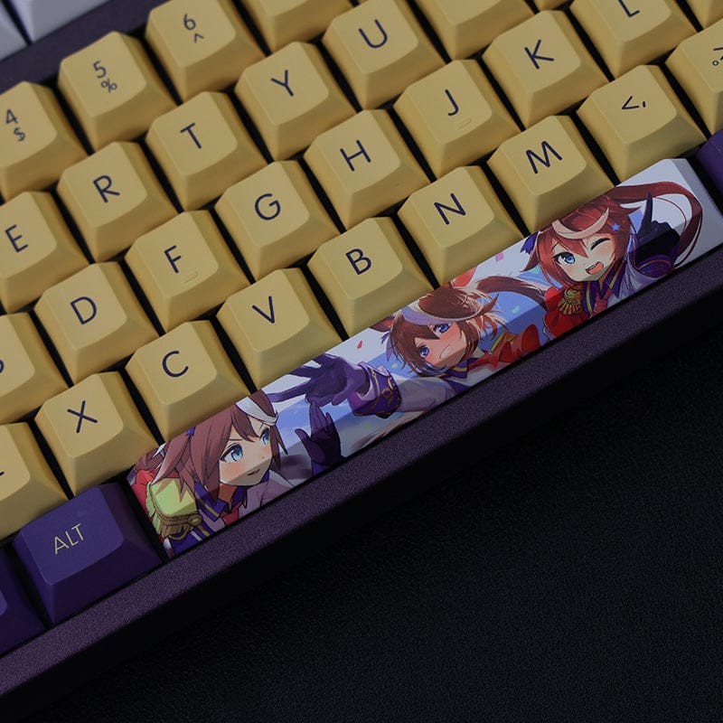 My Anime Keycaps Complete Set Pretty Derby: Tokai Teio Keycap Set