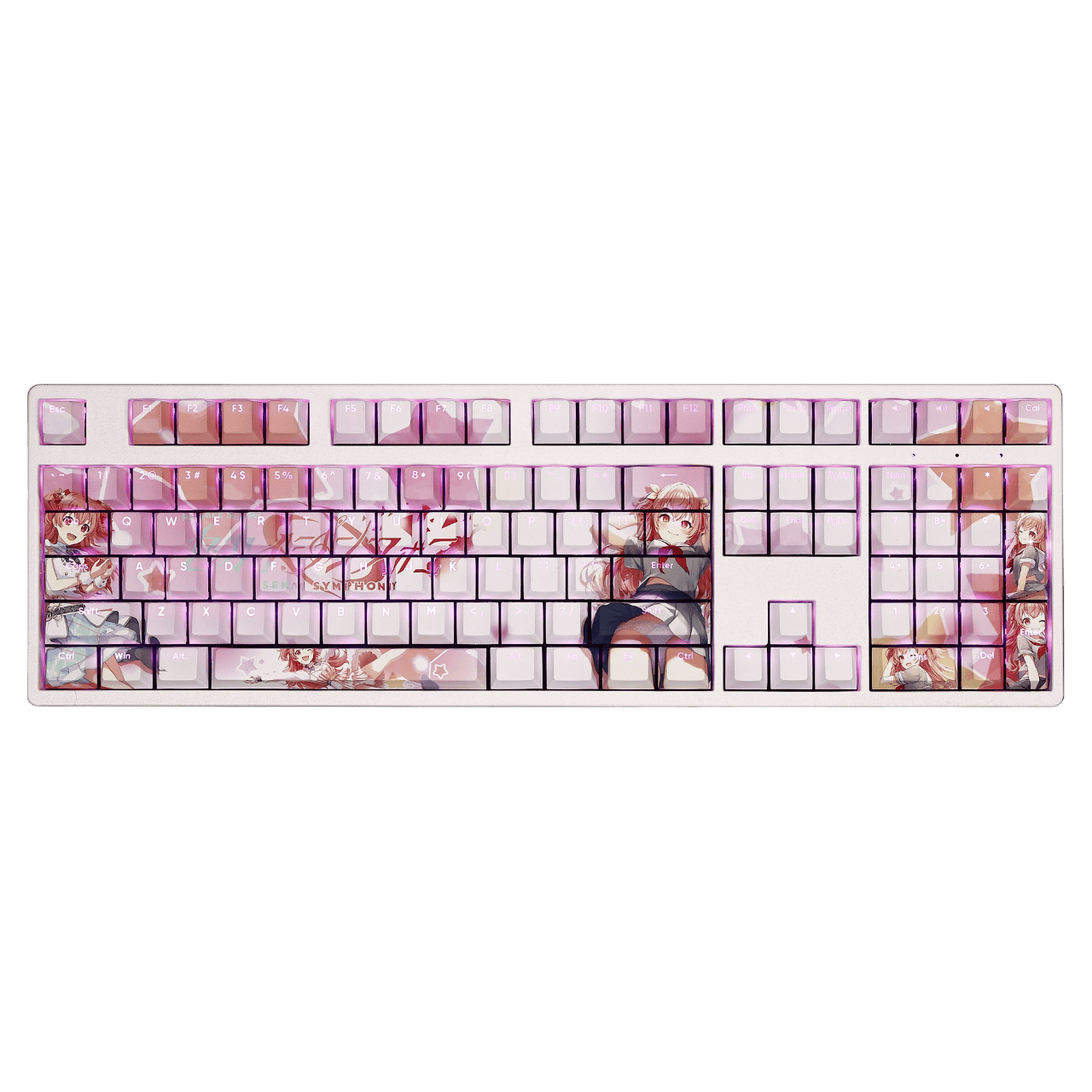 My Anime Keycaps Complete Set Project SEKAI: Airi Momoi Backlit Keycap Set