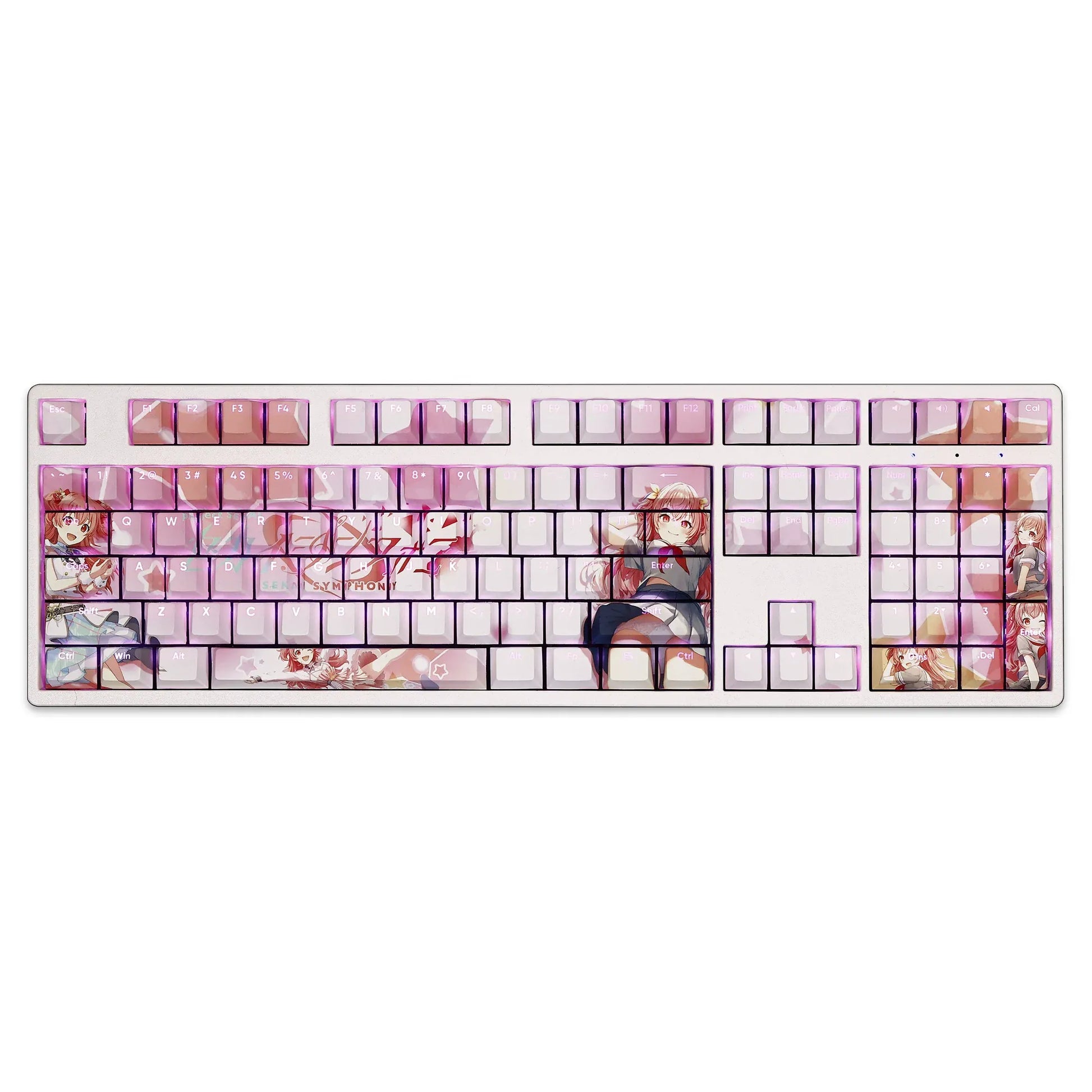 My Anime Keycaps Complete Set Project SEKAI: Airi Momoi Backlit Keycap Set