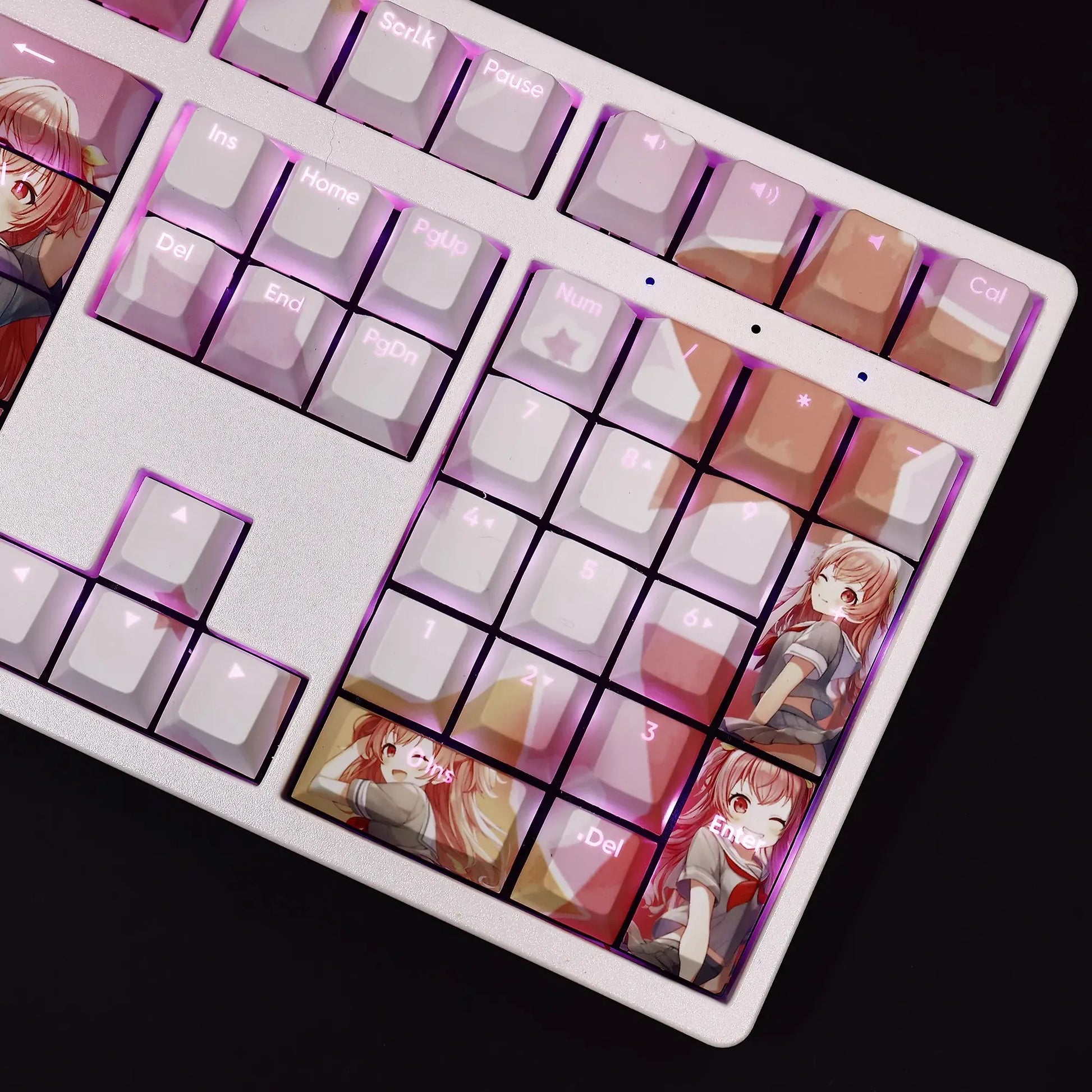 My Anime Keycaps Complete Set Project SEKAI: Airi Momoi Backlit Keycap Set
