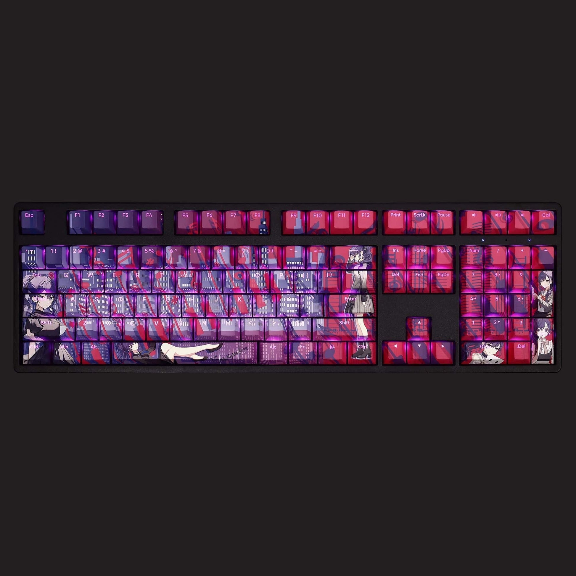 My Anime Keycaps Complete Set Project SEKAI: Asahina Mafuyu Backlit Keycap Set