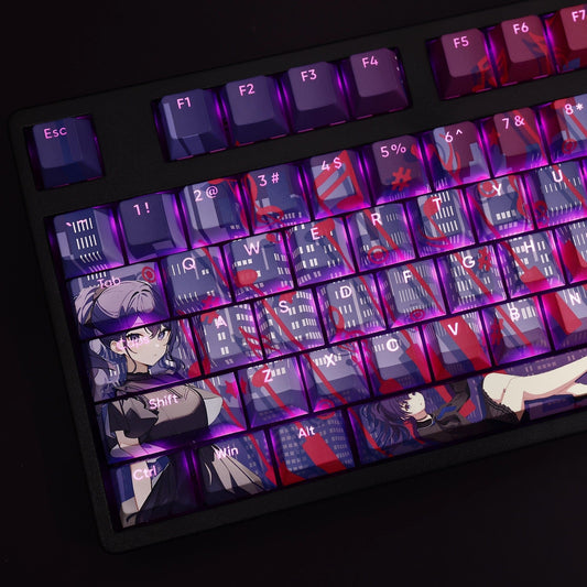 My Anime Keycaps Complete Set Project SEKAI: Asahina Mafuyu Backlit Keycap Set