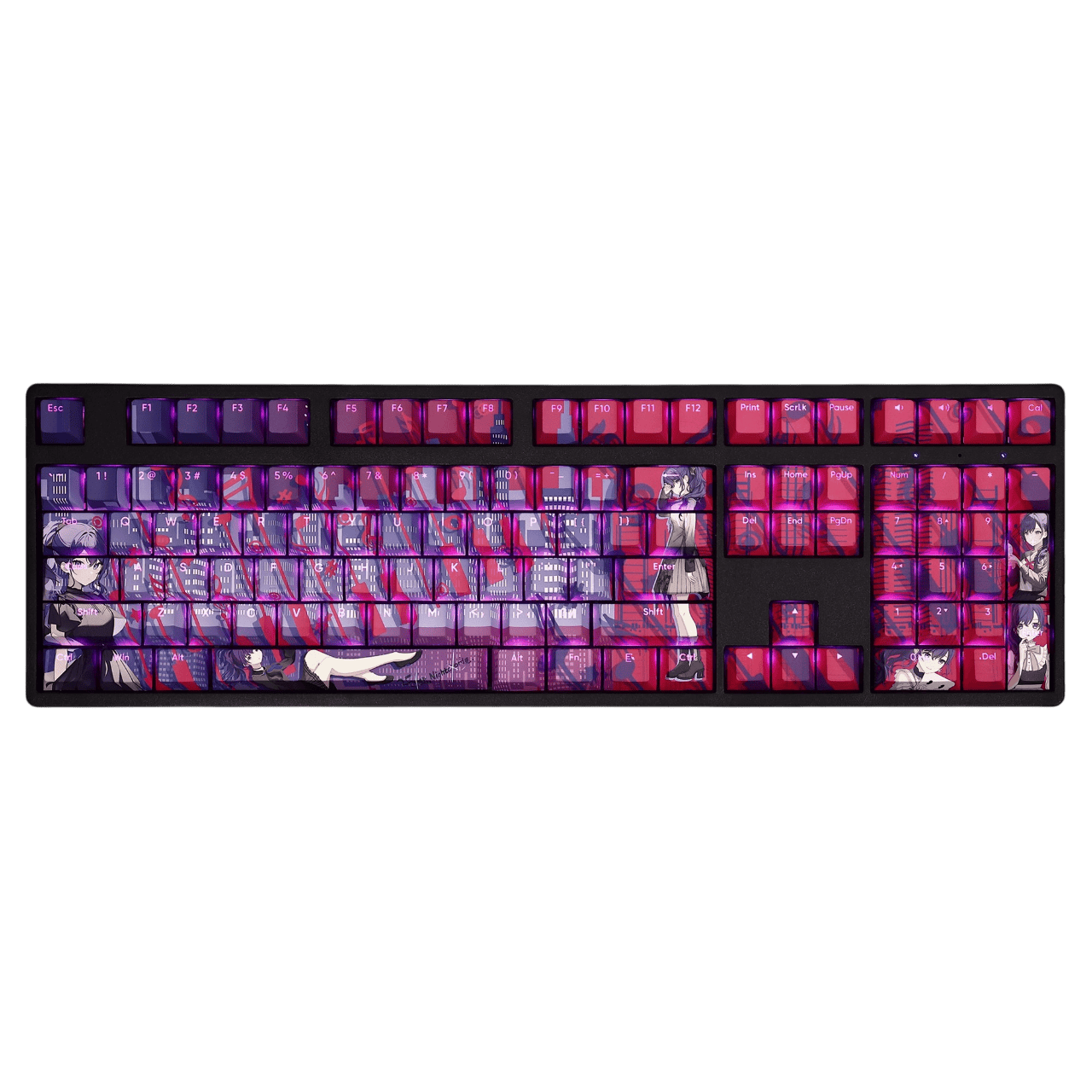 My Anime Keycaps Complete Set Project SEKAI: Asahina Mafuyu Backlit Keycap Set