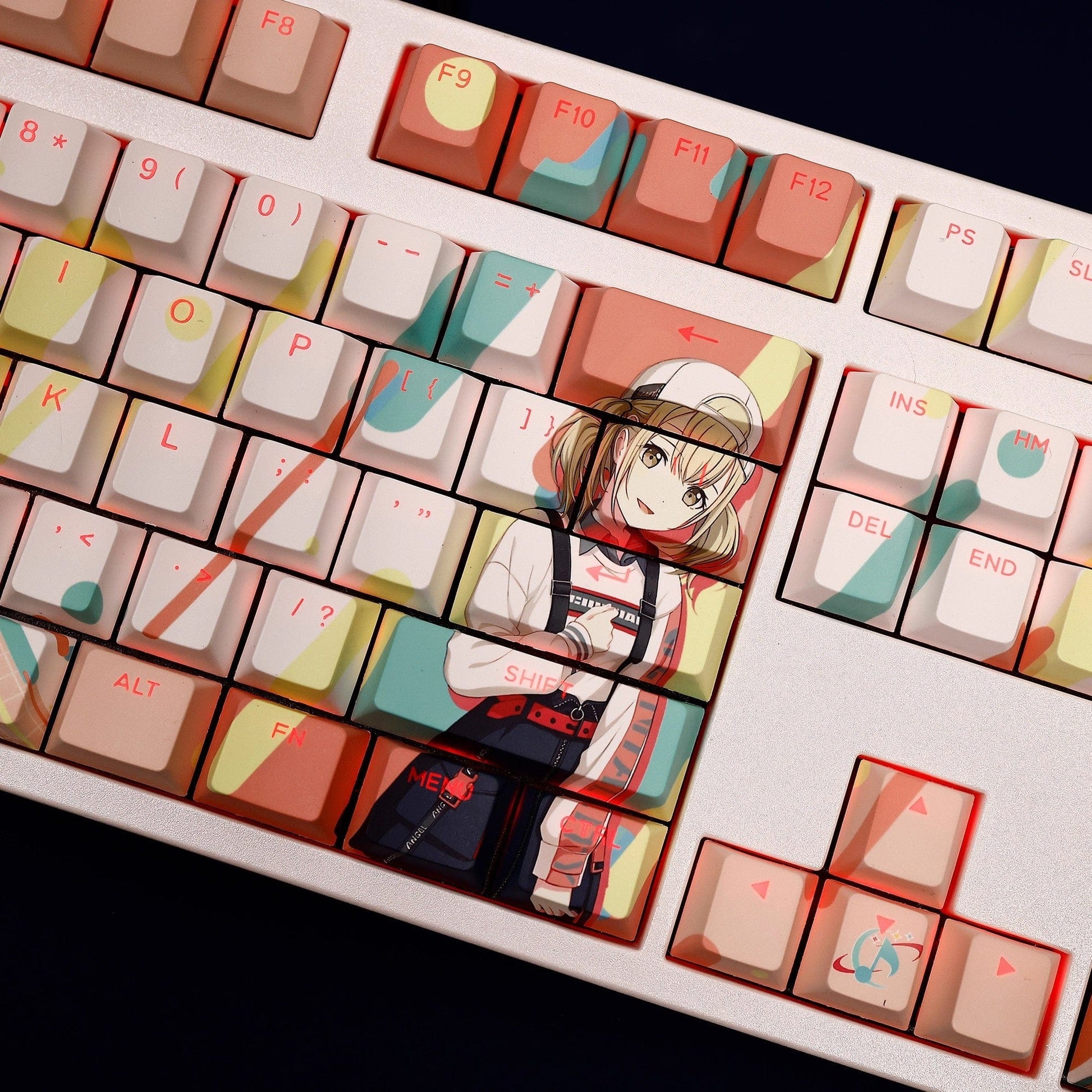 My Anime Keycaps Complete Set Project SEKAI: Azusawa Kohane Backlit Keycap Set