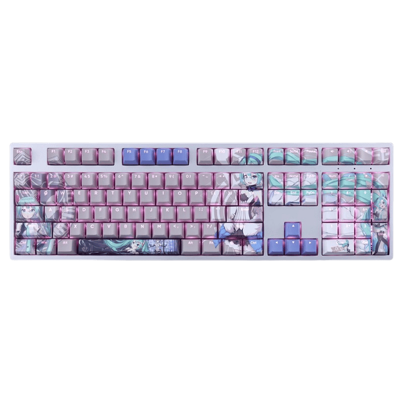 My Anime Keycaps Complete Set Project SEKAI: Hatsune Miku Backlit Keycap Set