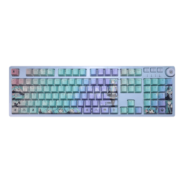My Anime Keycaps Complete Set Project SEKAI: Hatsune Miku Blue Backlit Keycap Set