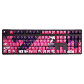 My Anime Keycaps Complete Set Project SEKAI: Hatsune Miku Pink Backlit Keycap Set