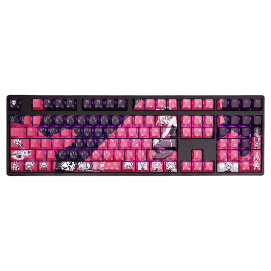 My Anime Keycaps Complete Set Project SEKAI: Hatsune Miku Pink Backlit Keycap Set