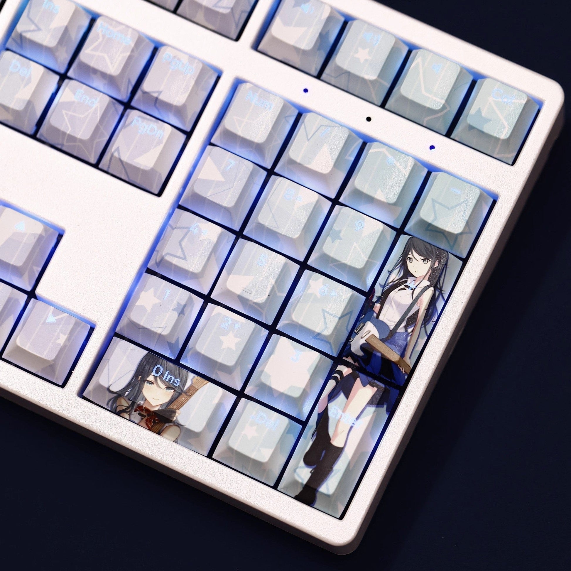 My Anime Keycaps Complete Set Project SEKAI: Ichika Hoshino Backlit Keycap Set