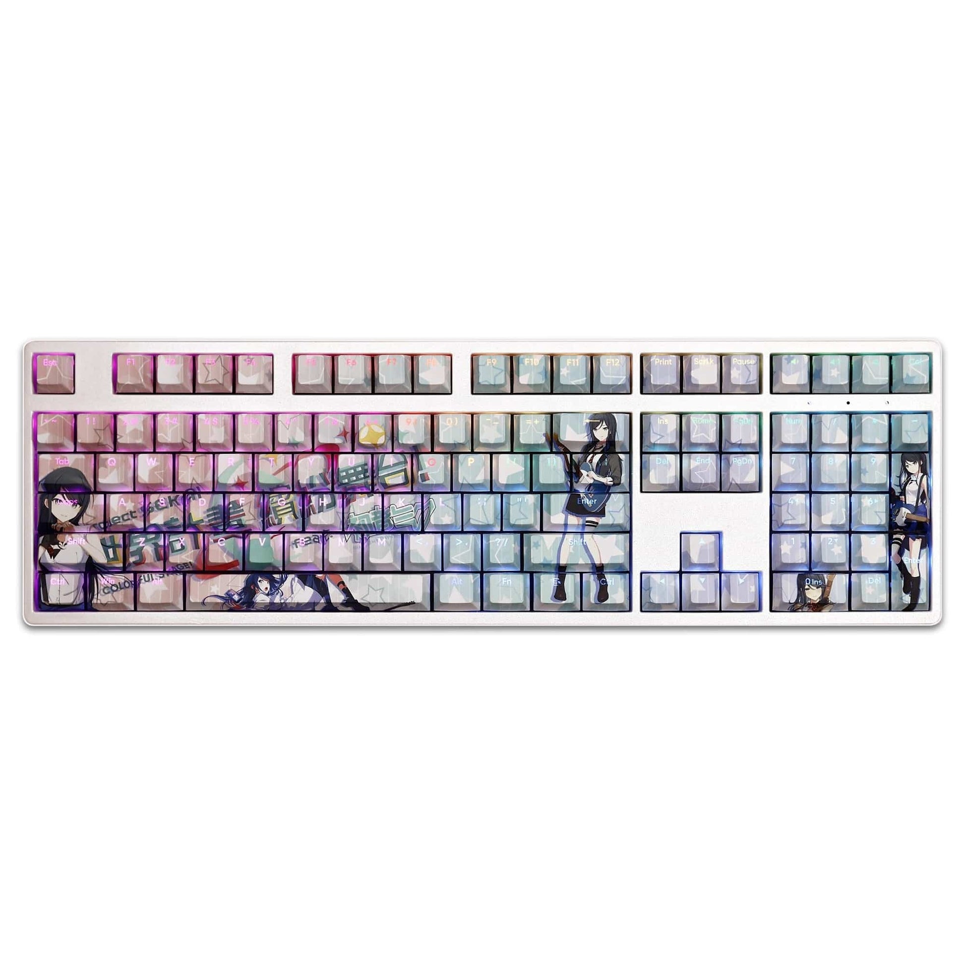 My Anime Keycaps Complete Set Project SEKAI: Ichika Hoshino Backlit Keycap Set