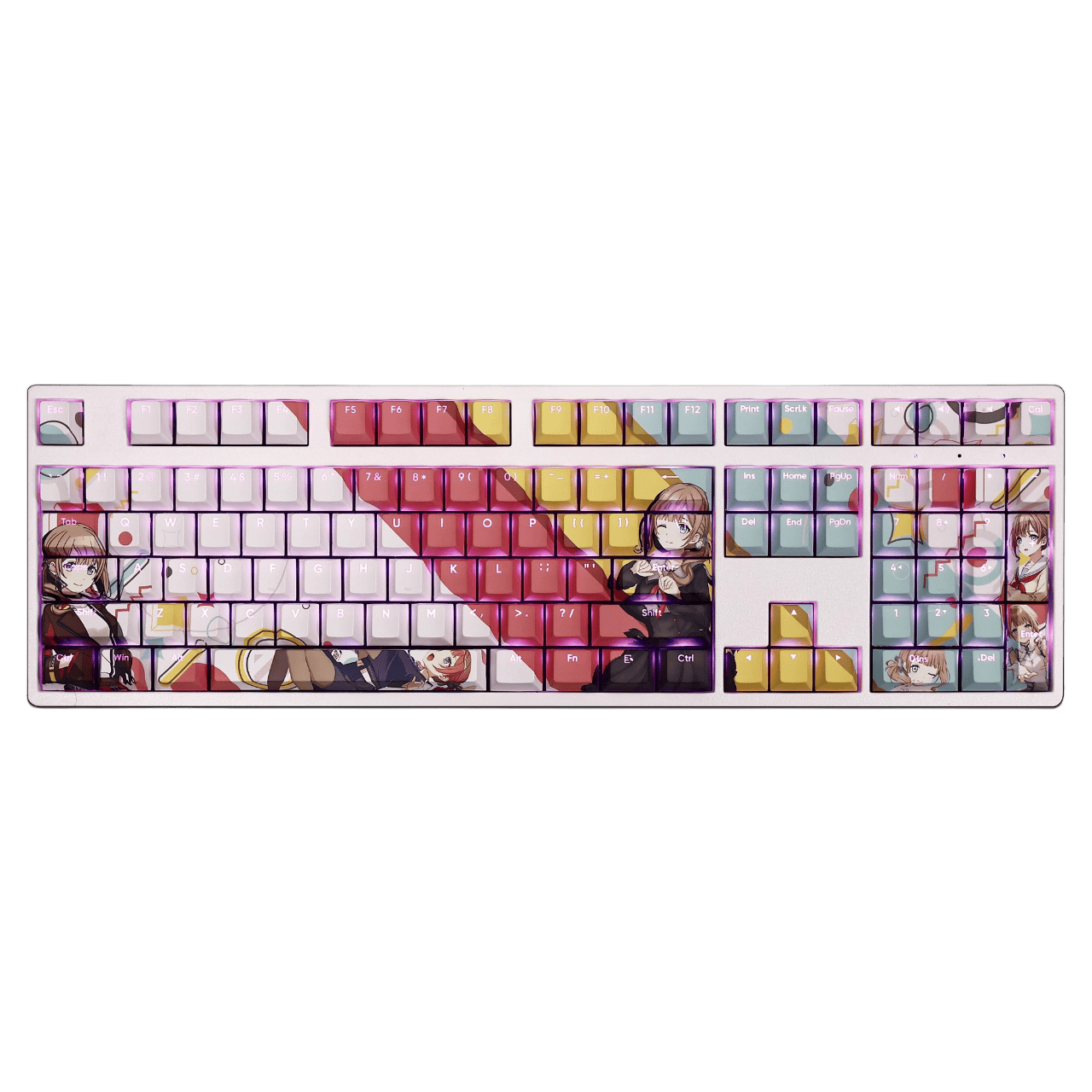 My Anime Keycaps Complete Set Project SEKAI: Mochizuki Honami Backlit Keycap Set