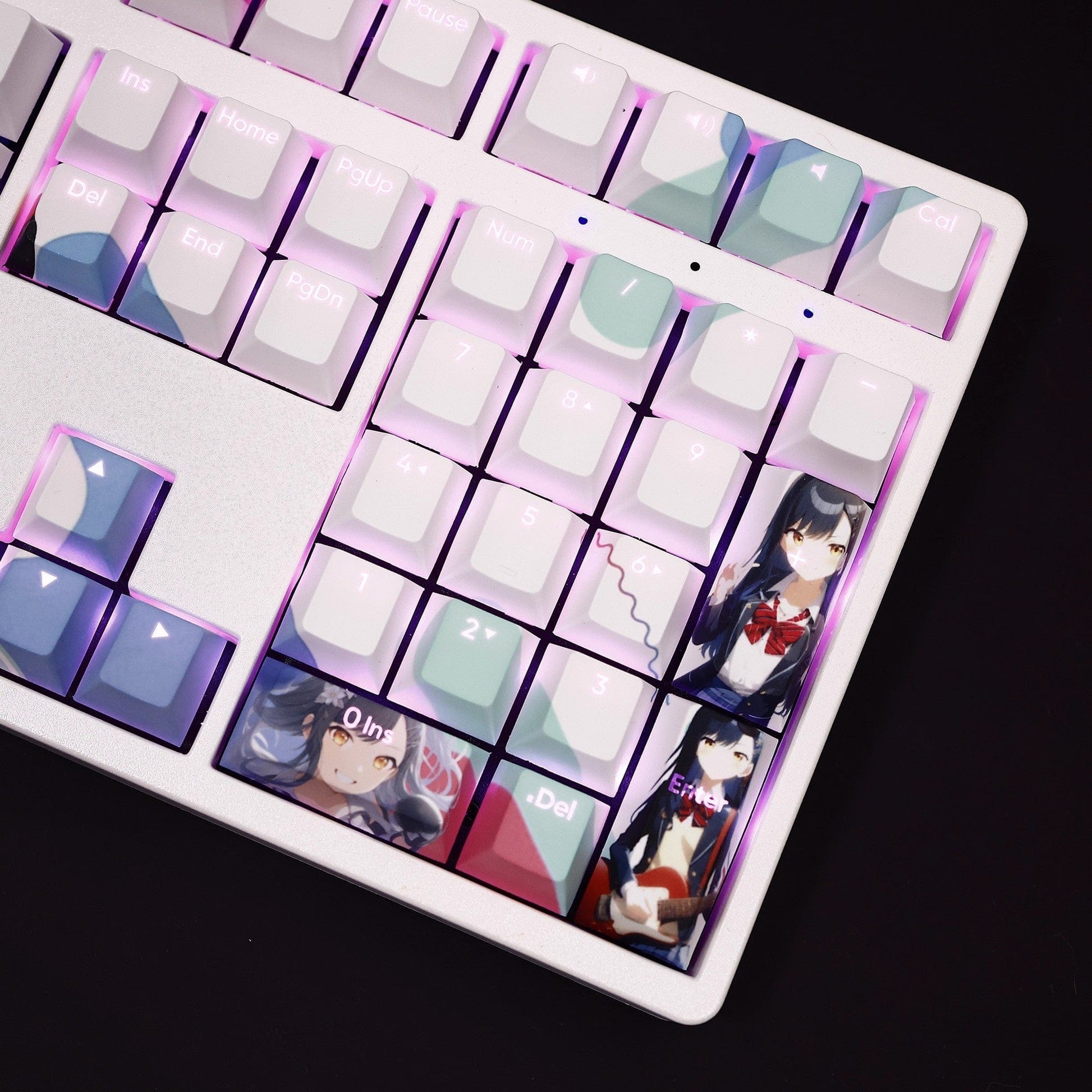 My Anime Keycaps Complete Set Project SEKAI: Shiraishi An Backlit Keycap Set