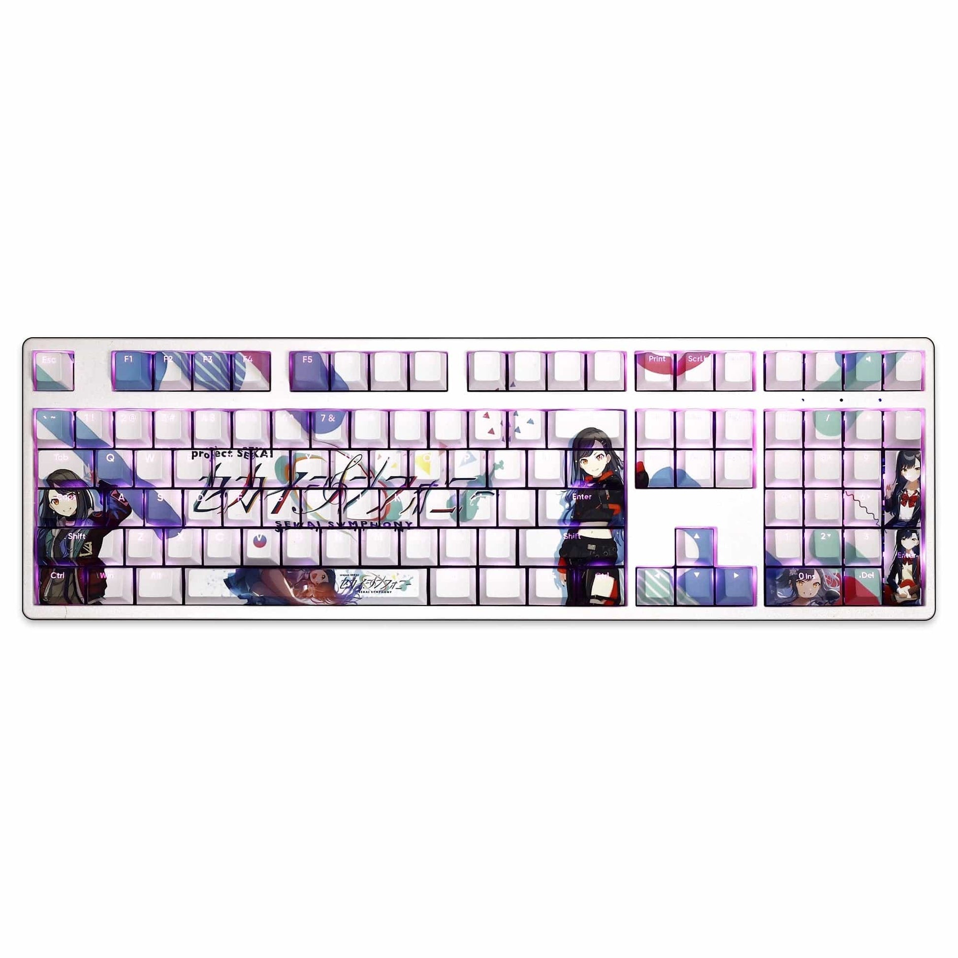 My Anime Keycaps Complete Set Project SEKAI: Shiraishi An Backlit Keycap Set
