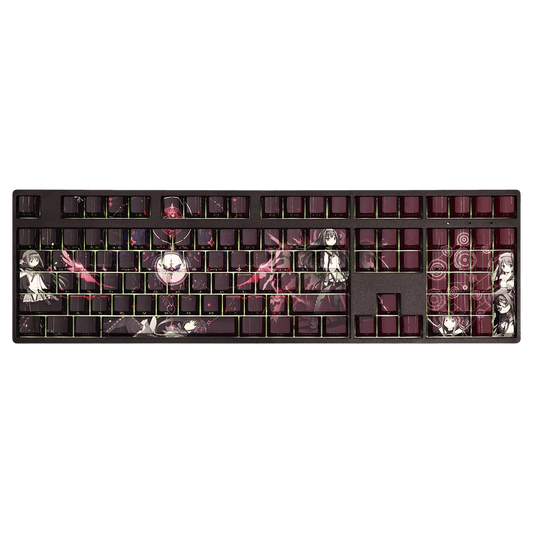 My Anime Keycaps Complete Set Puella Magi Madoka Magica: Homura Akemi Backlit Keycap Set