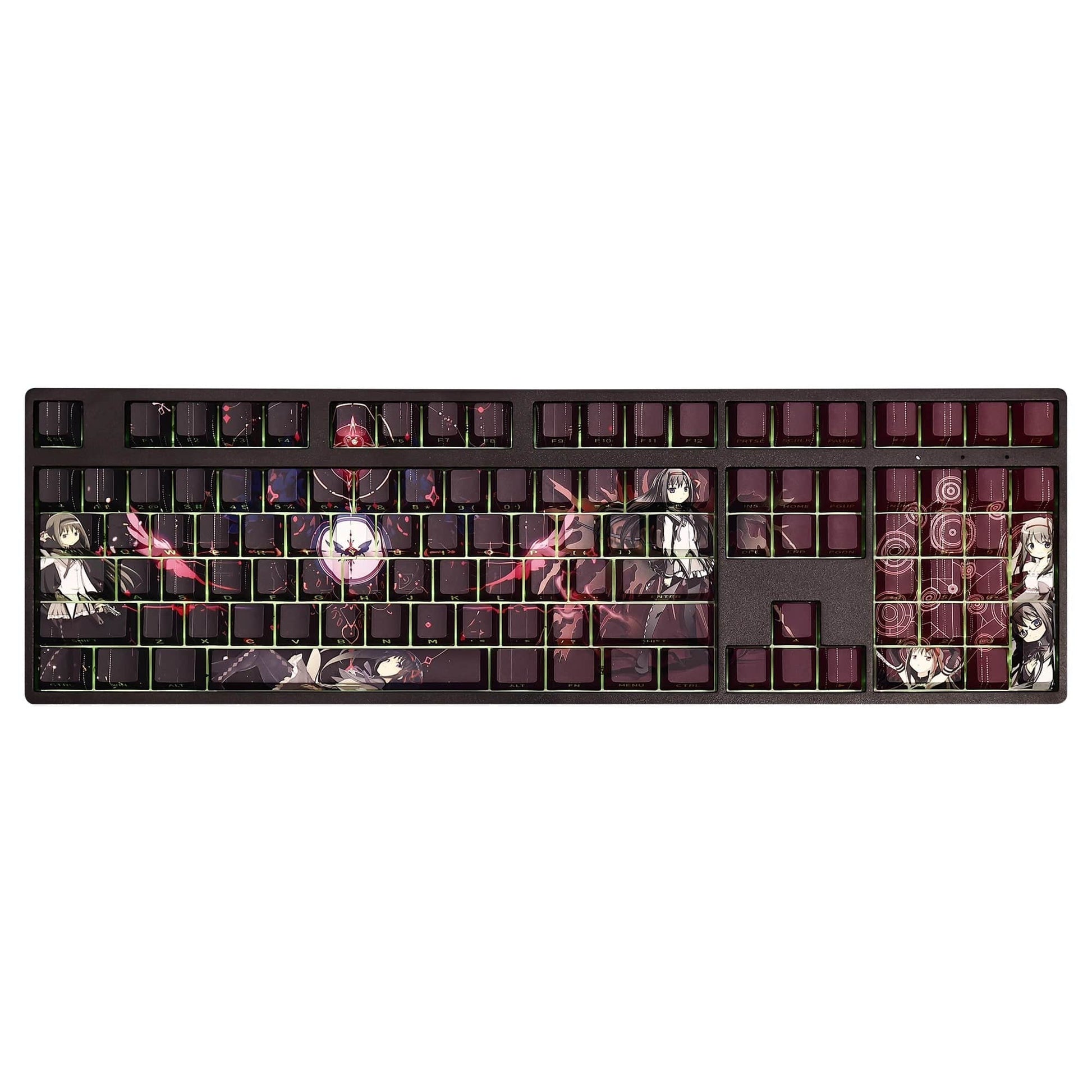 My Anime Keycaps Complete Set Puella Magi Madoka Magica: Homura Akemi Backlit Keycap Set