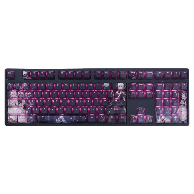 My Anime Keycaps Complete Set Punishing Gray Raven: Liv Backlit Keycap Set