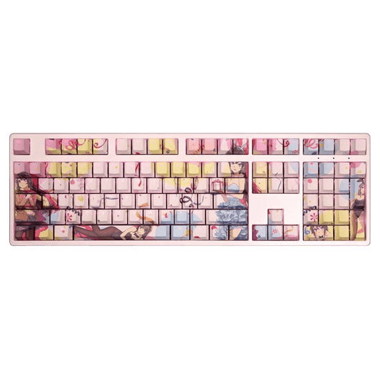 My Anime Keycaps Complete Set Rascal Does Not Dream: Mai Sakurajima Backlit Keycap Set