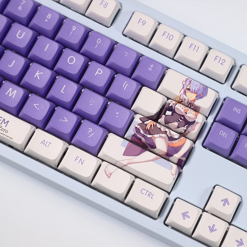 My Anime Keycaps Complete Set Re:Zero: Rem XDA Keycap Set
