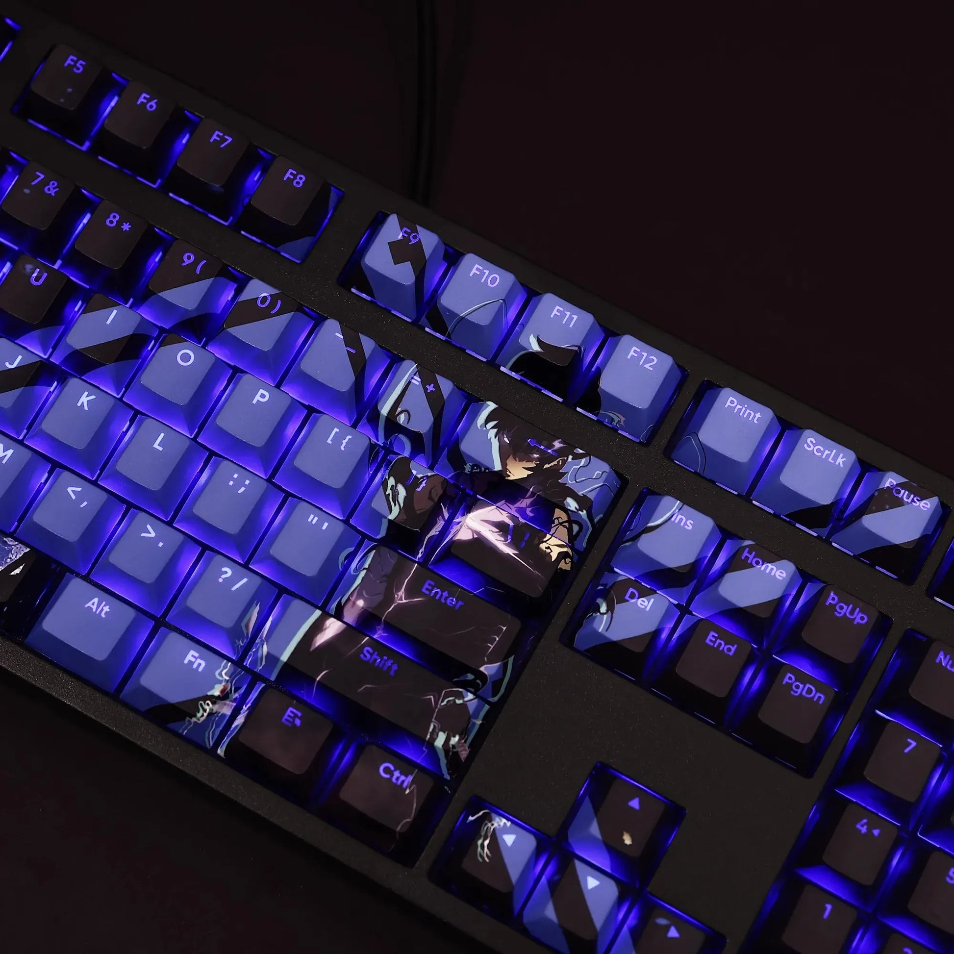 My Anime Keycaps Solo Leveling: Sung Jin-woo Backlit Keycap Set