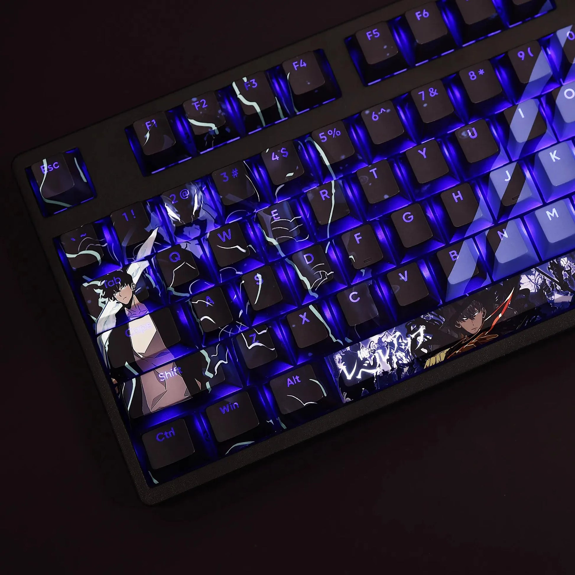 My Anime Keycaps Solo Leveling: Sung Jin-woo Backlit Keycap Set