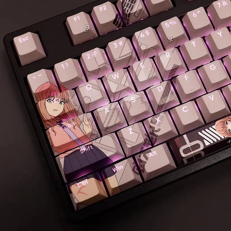 My Anime Keycaps Complete Set SSSS.Dynazenon: Yume Minami Backlit Keycap Set