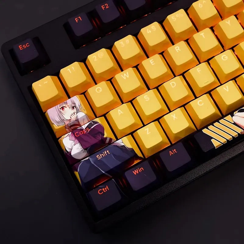 My Anime Keycaps Complete Set SSSS.Gridman: Akane Shinjo Backlit Keycap Set
