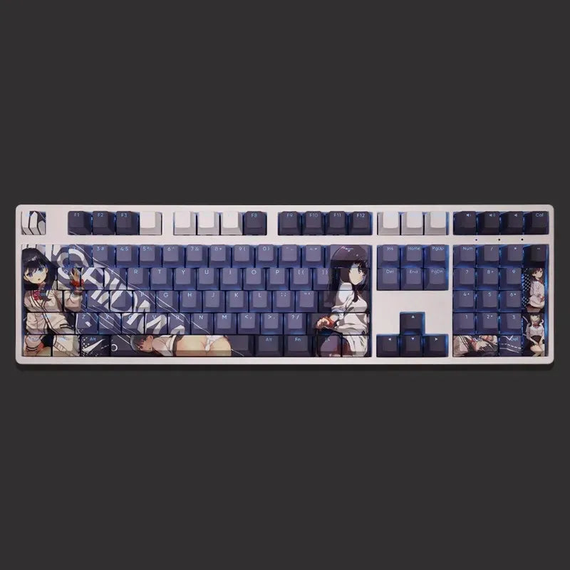My Anime Keycaps Complete Set SSSS.Gridman: Rikka Takarada Backlit Keycap Set